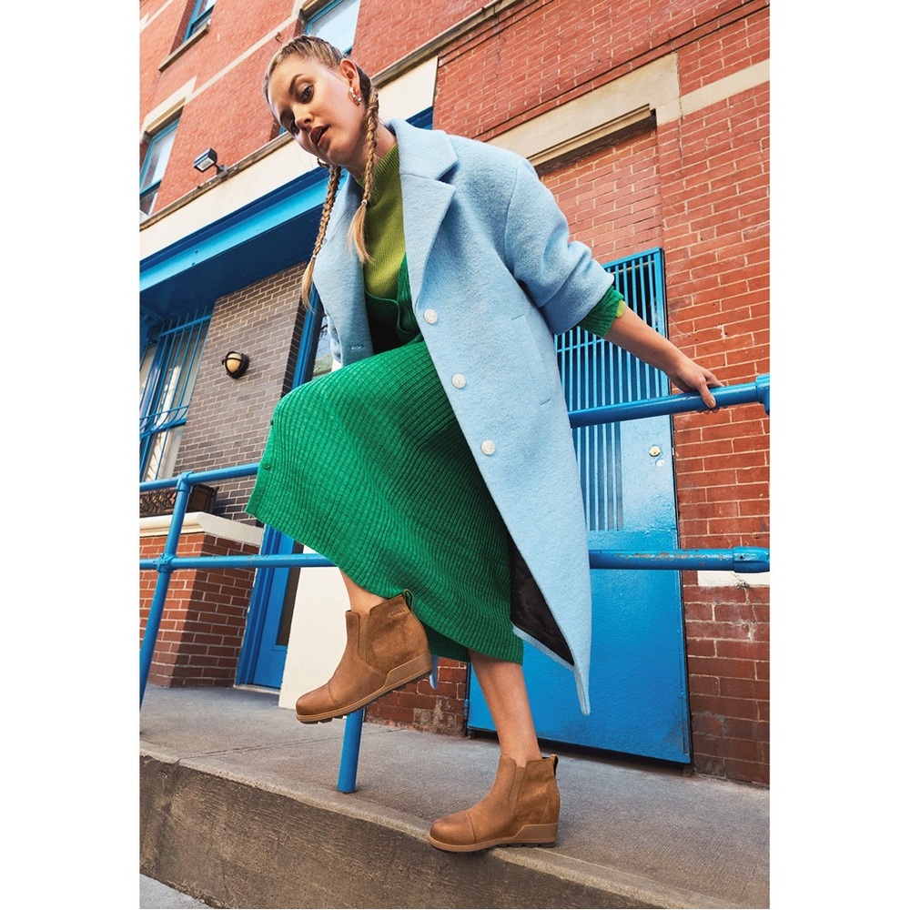 SOREL Women's Evie II Chelsea waterproof boot